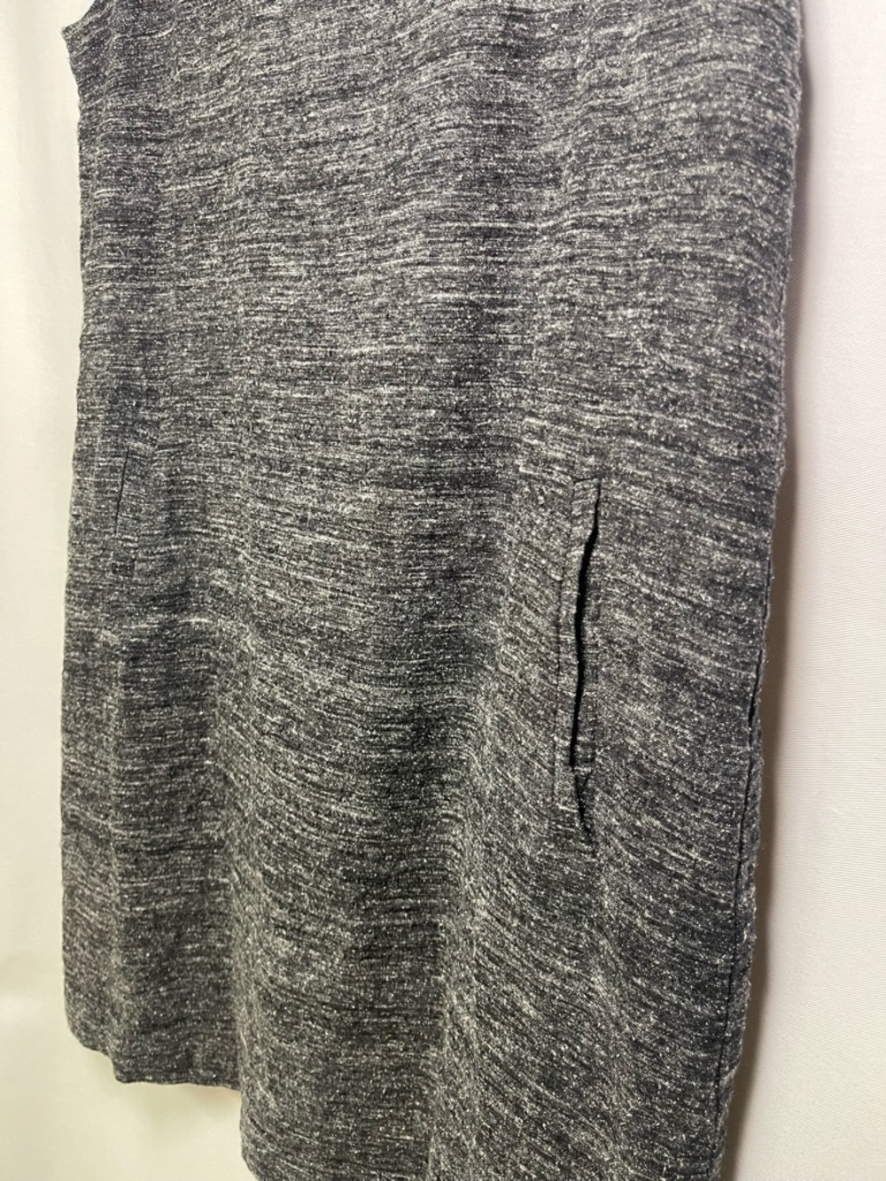 Eileen Fisher Gray Sleeveless Dress - Picture 5 of 12